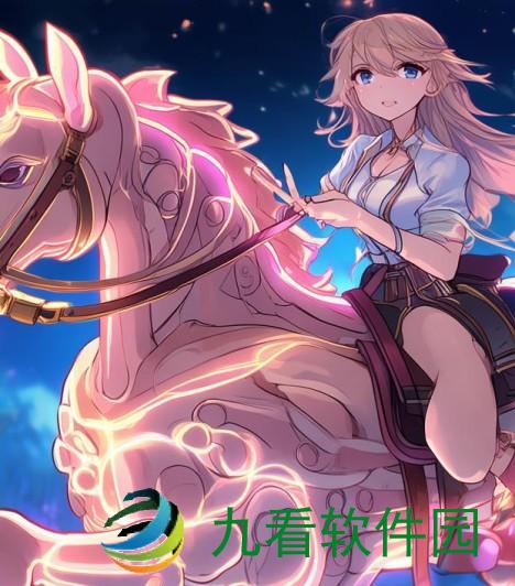 电动木马上的创意之光，电动木棒的巧妙融合木马上的电动木棍