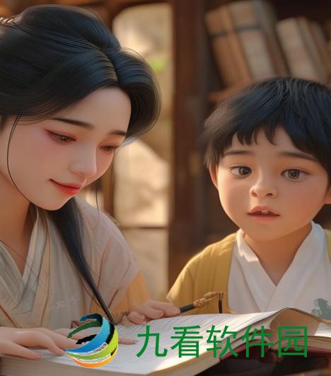 孙尚香辅导刘禅作业——传承家教风范孙尚香站在板凳上给刘禅辅导作业有真相、澎湃新闻