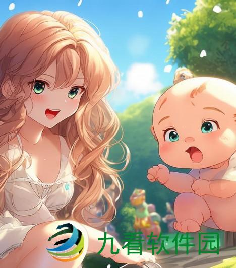 白嫩小宝宝猜谜语找动物乐趣无穷的亲子时光